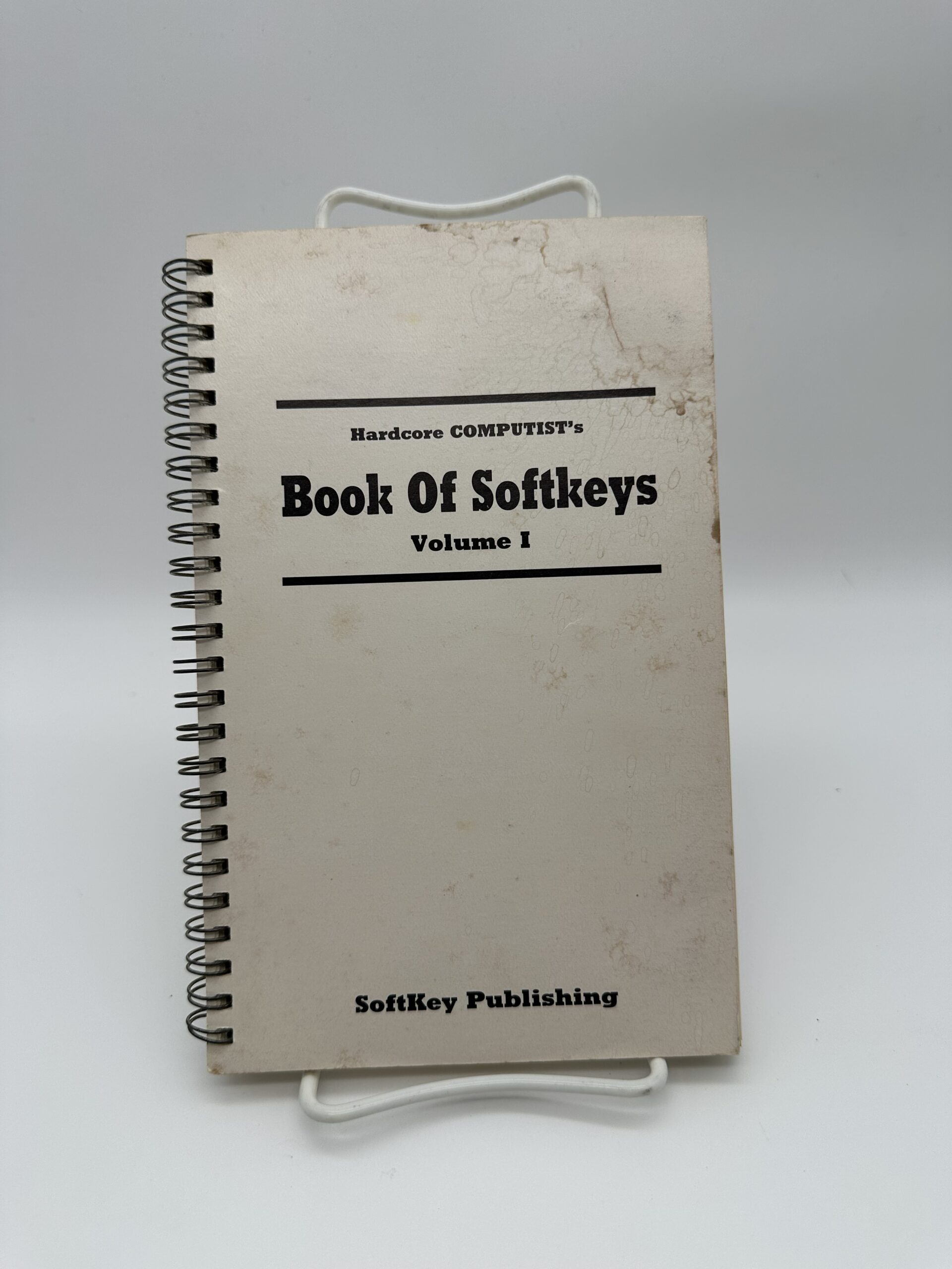 Book of Softkeys: Volume I